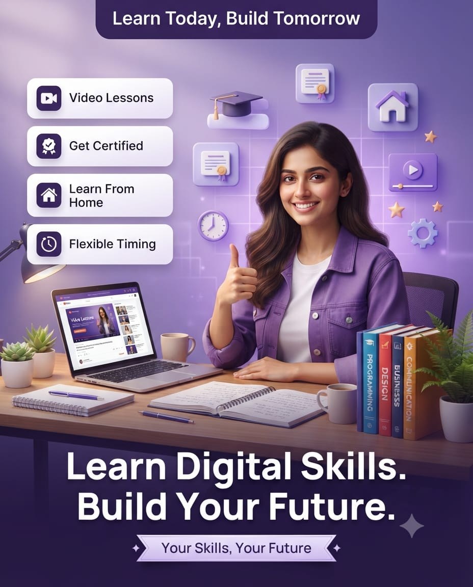 Learn Digital Skills. Build Your Future - Narayan Skill Zone
