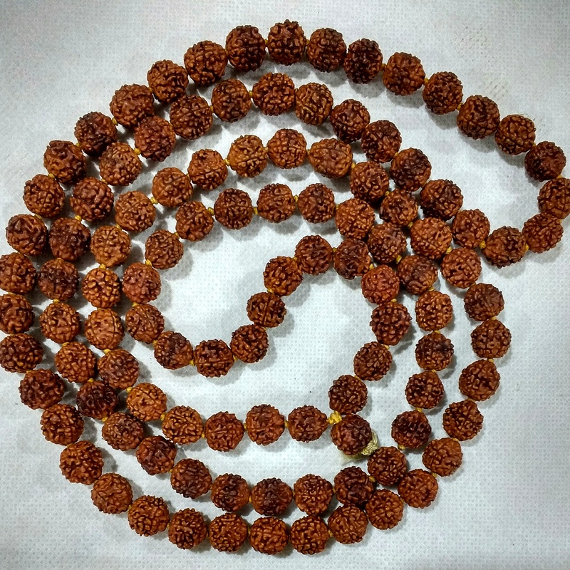 Rudraksha Mala (108+1 Beads)